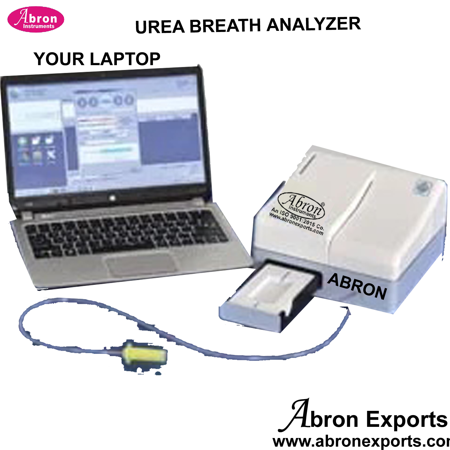 Analyzer urea breath test Gastro breath Test for h-pylori Hospital Nursing Home Medical Abron2LAbron ABM-2716UB 